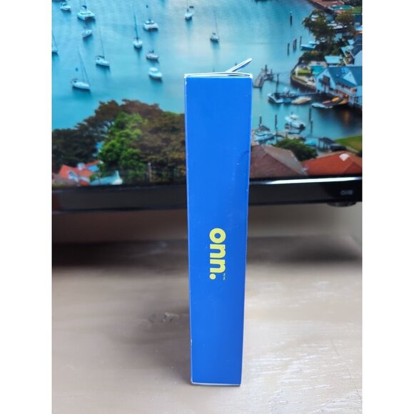 onn. Protective Holder with Strap for Apple AirTag, Vegan Leather, Neutrals, 4PK - Picture 2 of 6